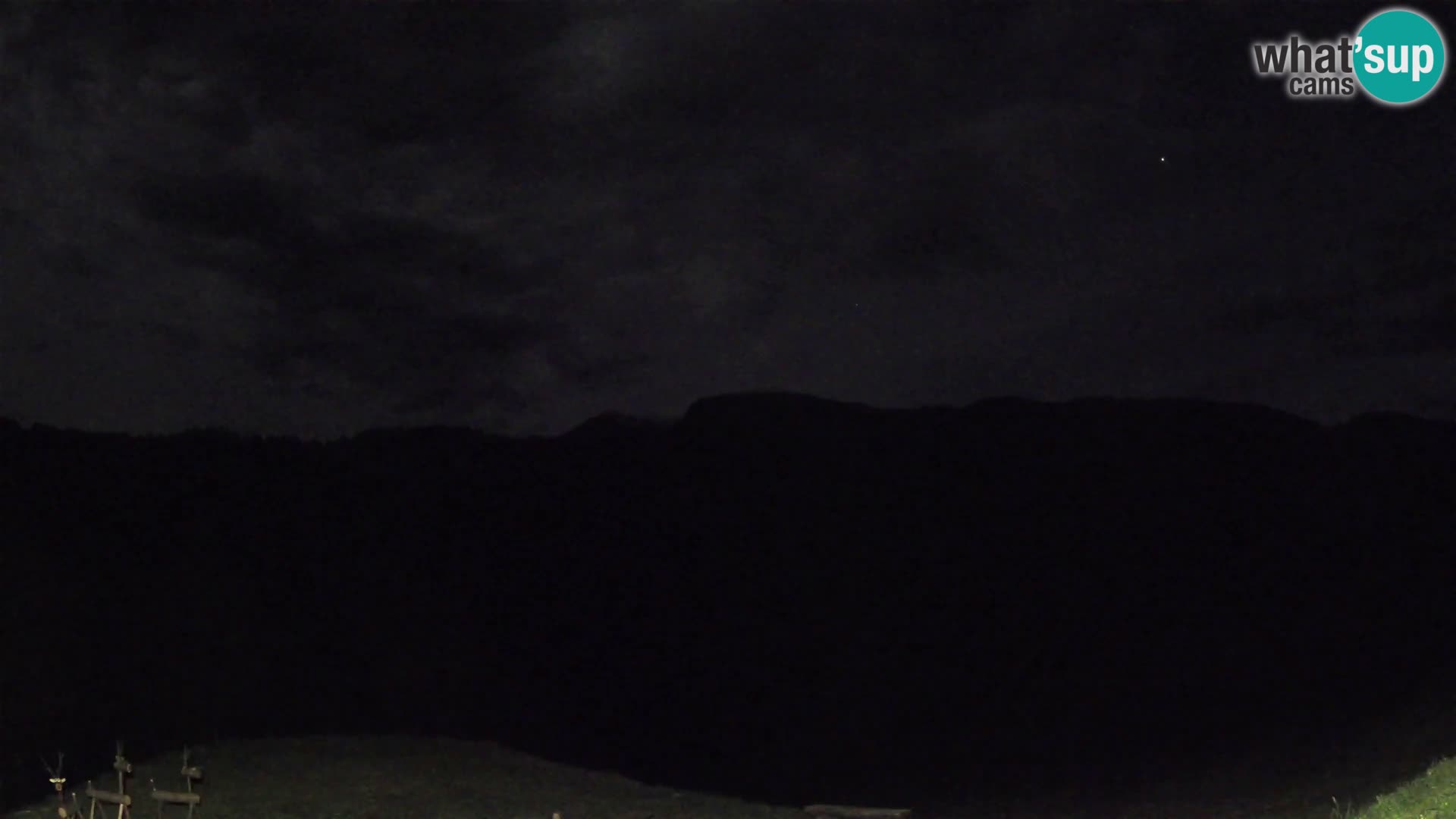 Webcam Brunarica Dražgoše – Live View of Ratitovec (1666 m)