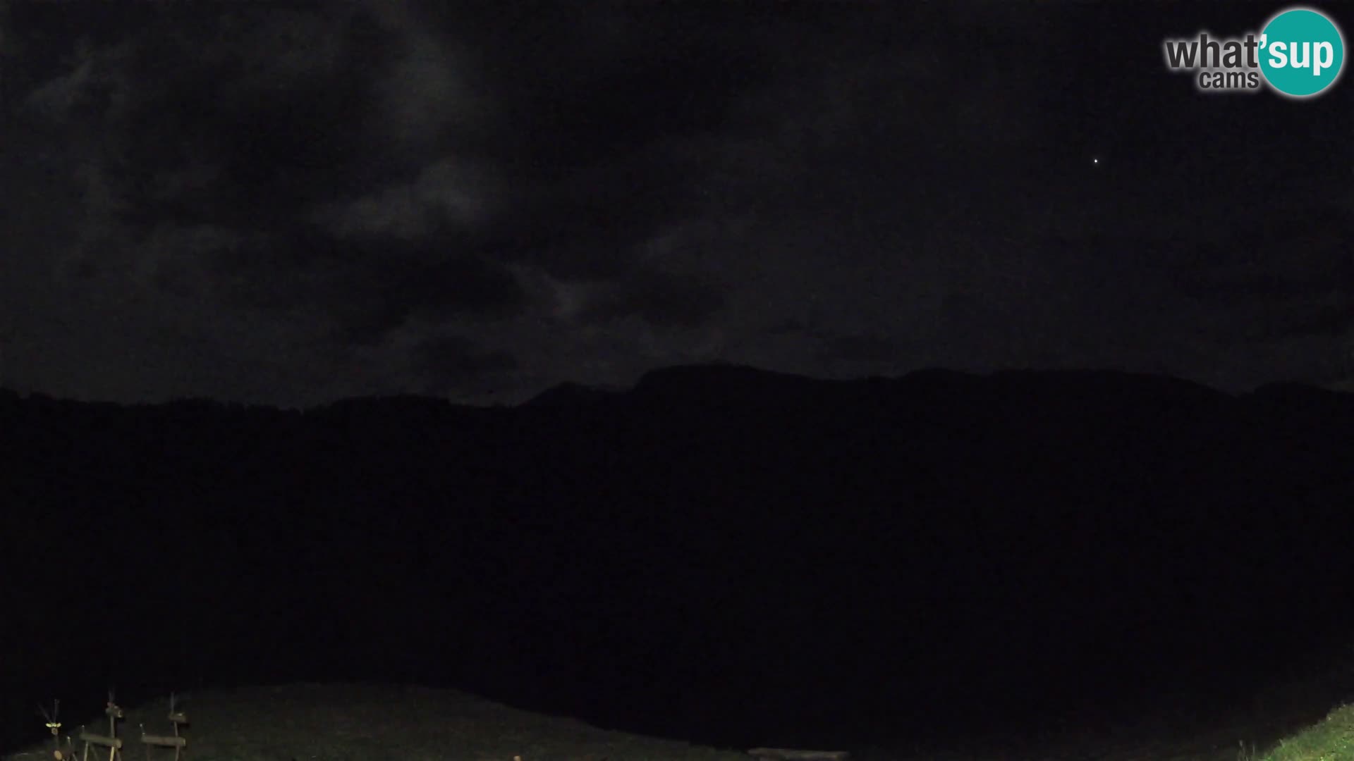 Webcam Brunarica Dražgoše – Live View of Ratitovec (1666 m)