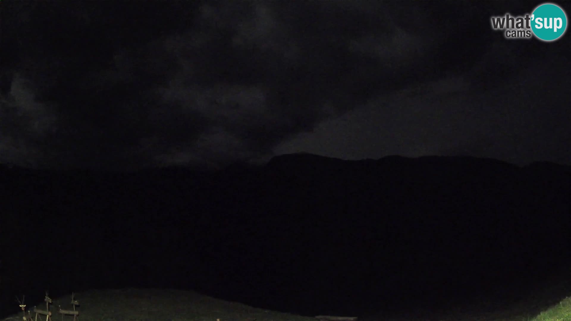 Webcam Brunarica Dražgoše – Vista live sul Ratitovec (1666 m)