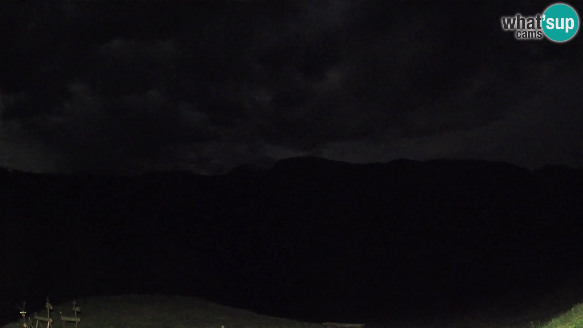 Webcam Brunarica Dražgoše – Live View of Ratitovec (1666 m)