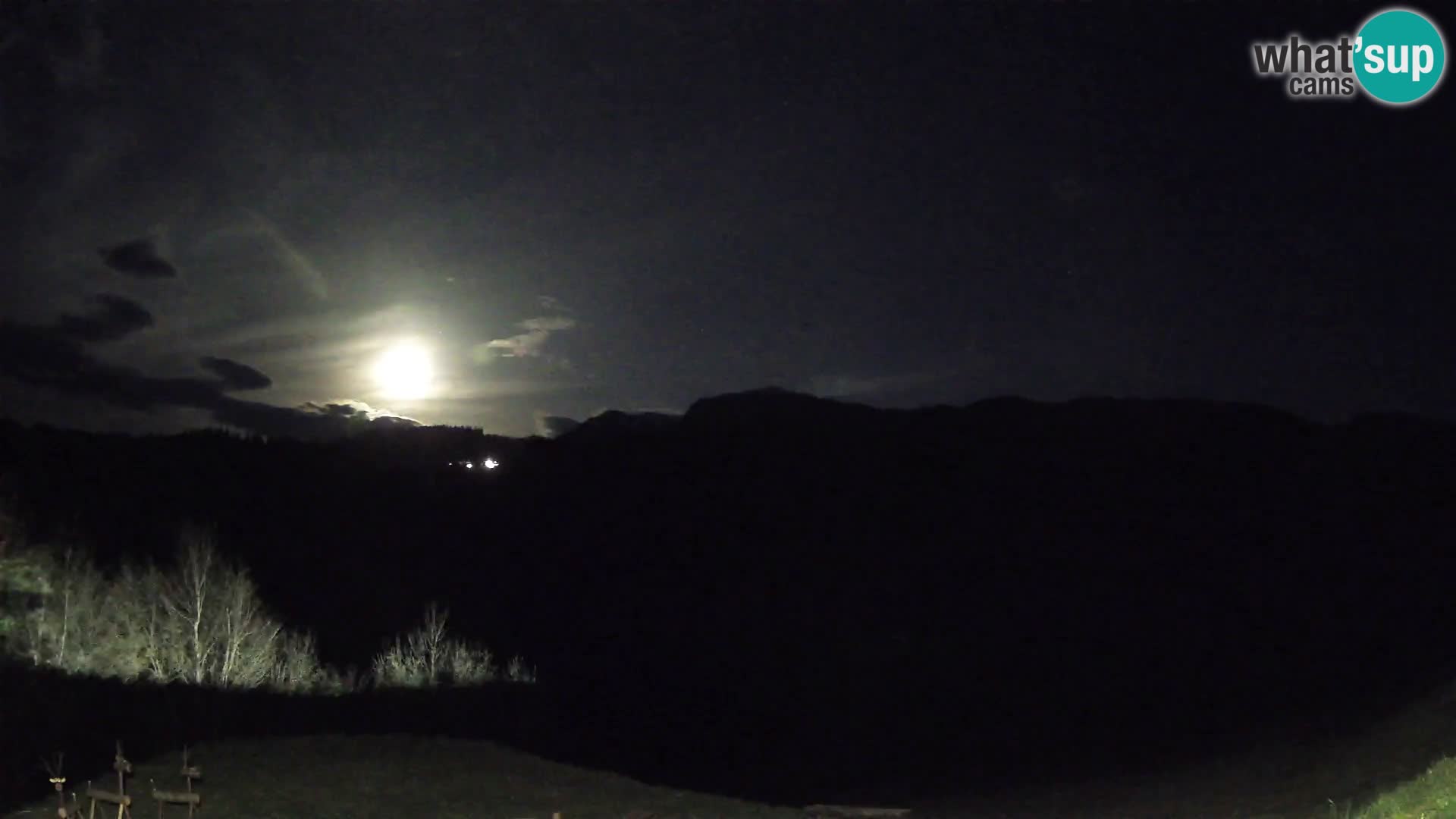 Webcam Brunarica Dražgoše – Liveblick auf Ratitovec (1666 m)