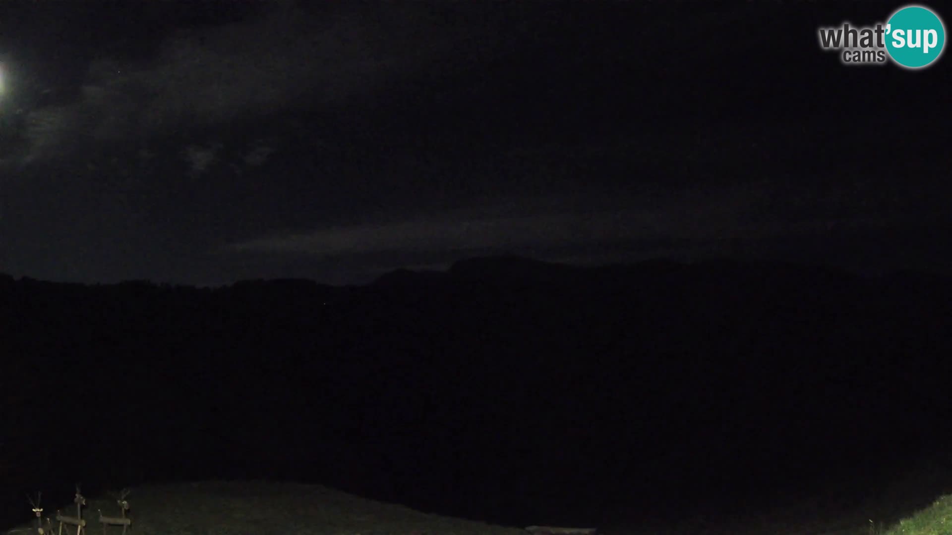 Webcam Brunarica Dražgoše – Live View of Ratitovec (1666 m)