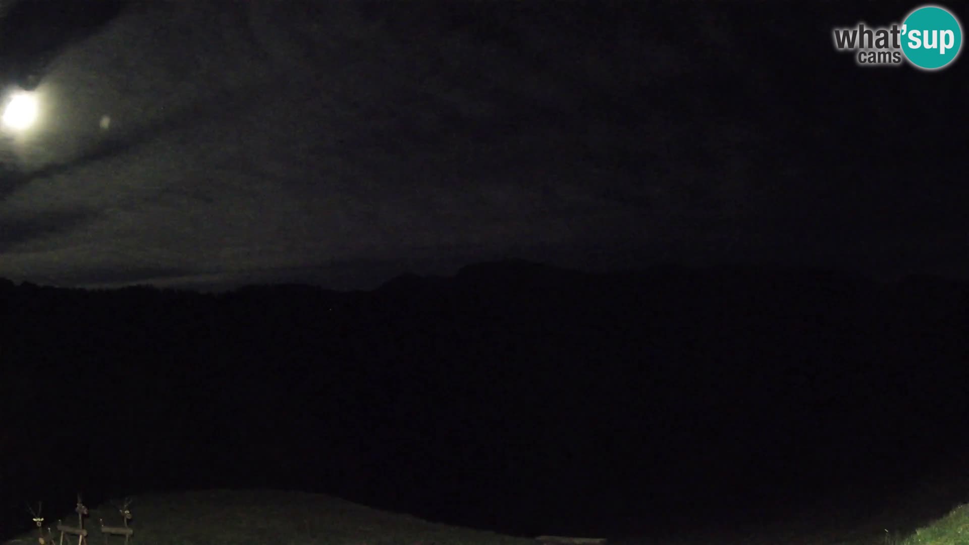 Webcam Brunarica Dražgoše – Live View of Ratitovec (1666 m)