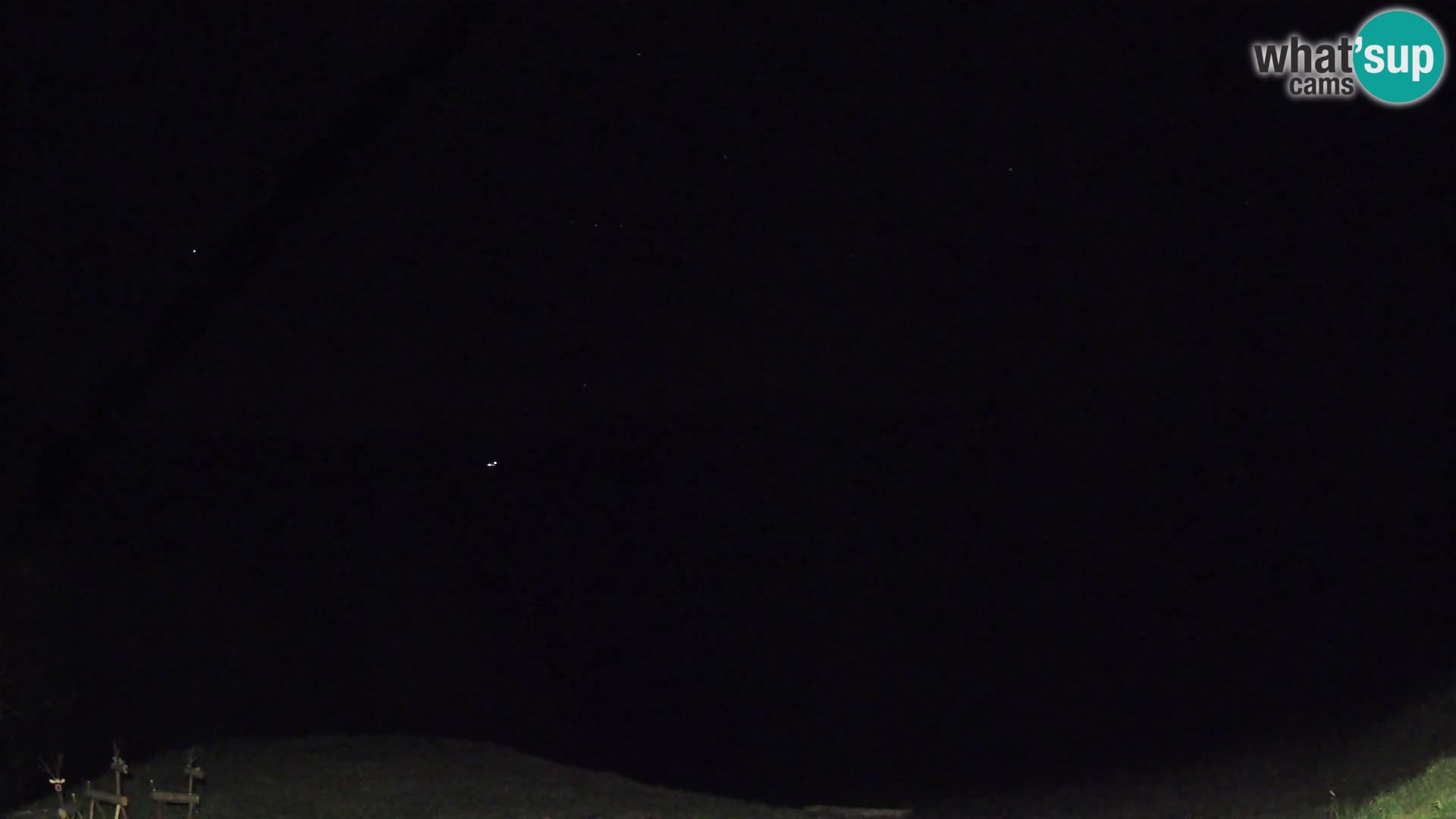 Webcam Brunarica Dražgoše – Vista live sul Ratitovec (1666 m)