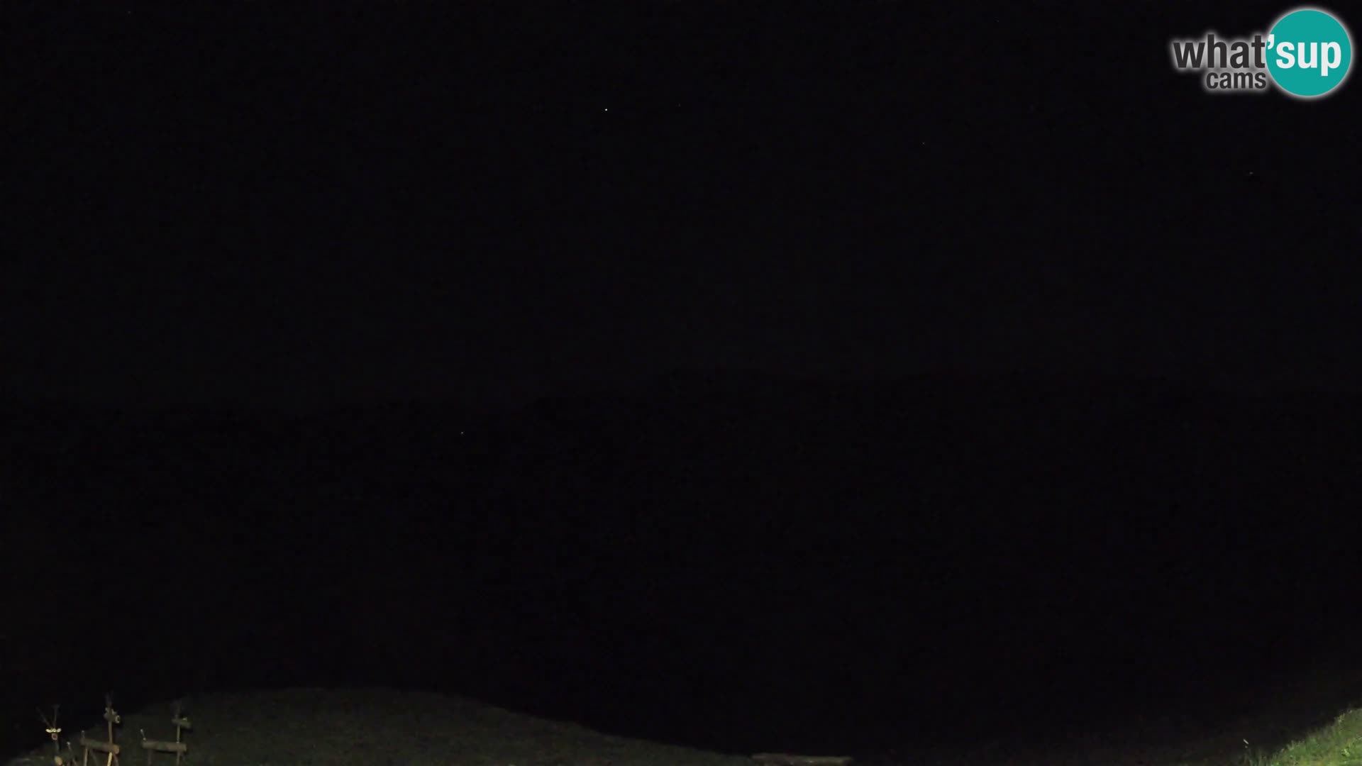 Webcam Brunarica Dražgoše – Vista live sul Ratitovec (1666 m)