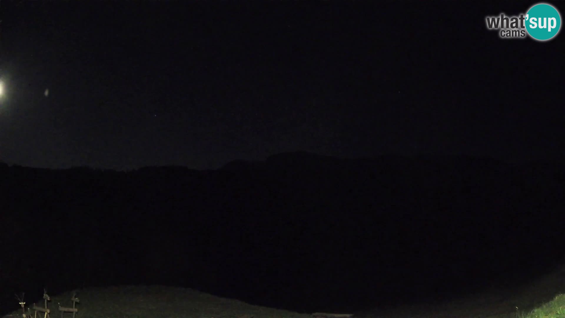 Webcam Brunarica Dražgoše – Live View of Ratitovec (1666 m)