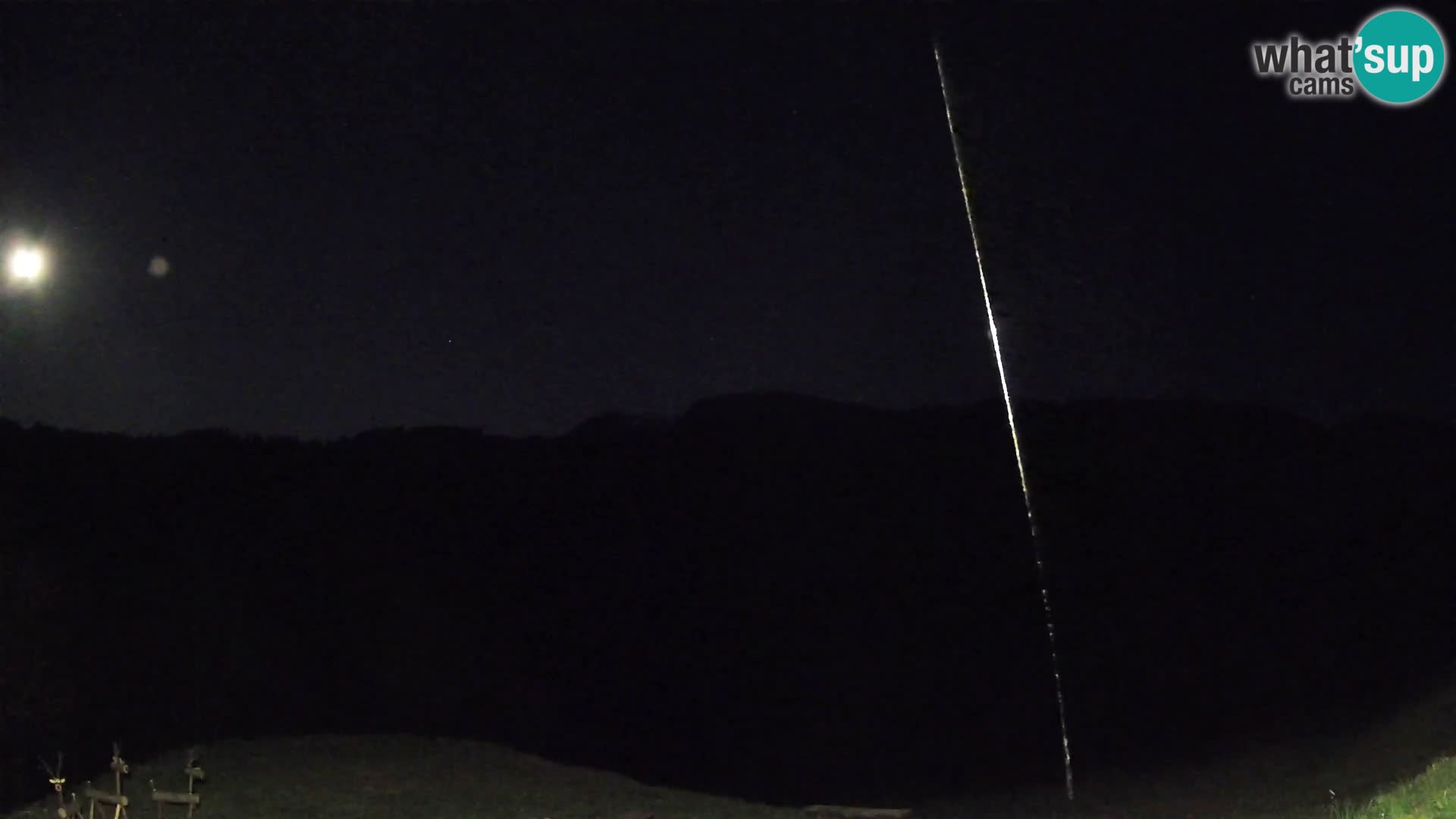 Webcam Brunarica Dražgoše – Live View of Ratitovec (1666 m)