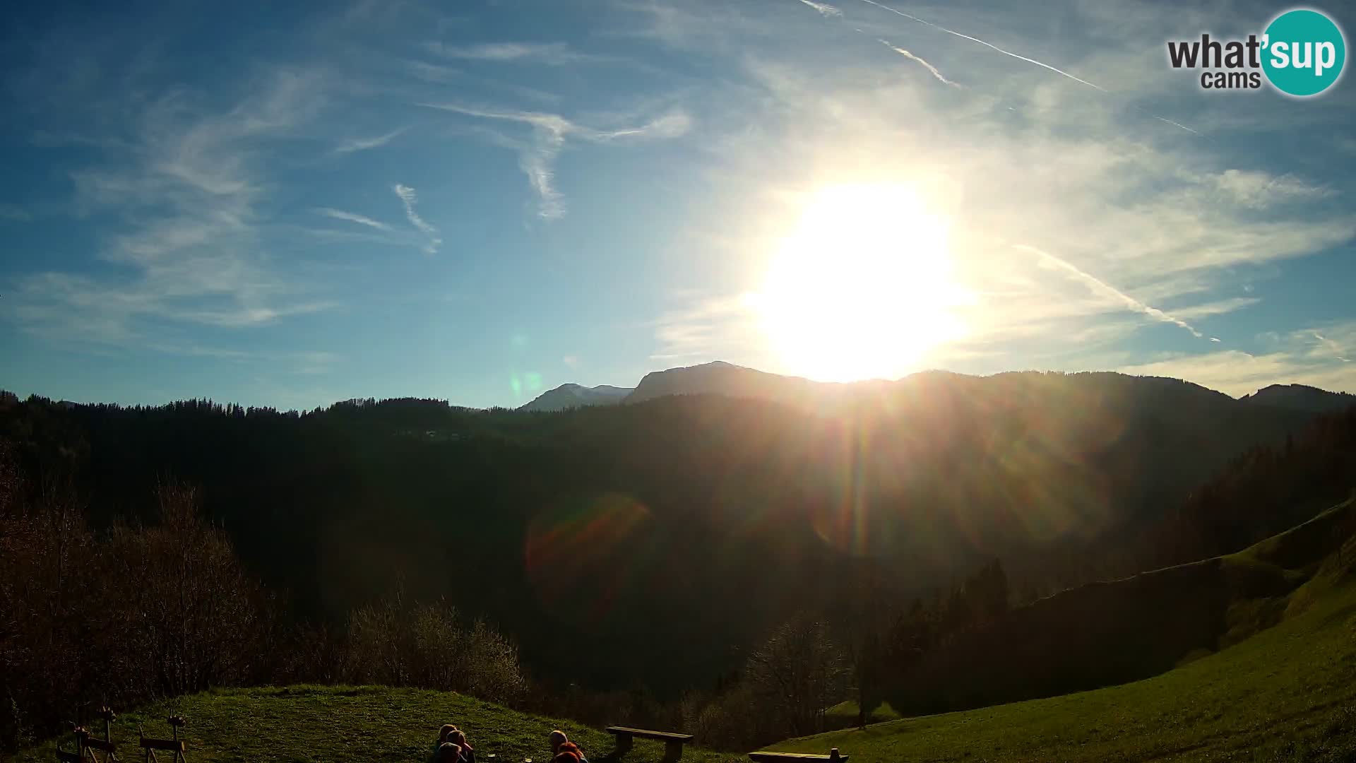 Webcam Brunarica Dražgoše – Liveblick auf Ratitovec (1666 m)