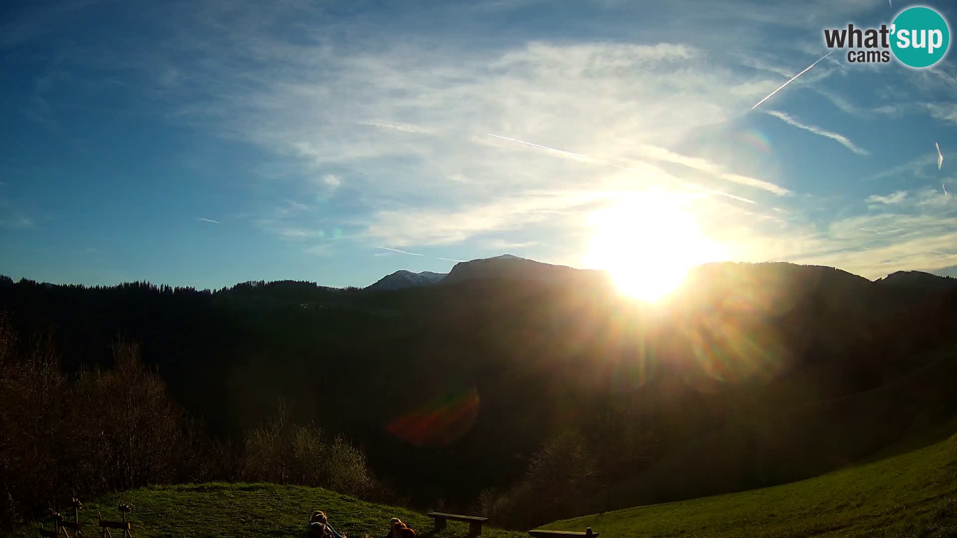 Webcam Brunarica Dražgoše – Vista live sul Ratitovec (1666 m)