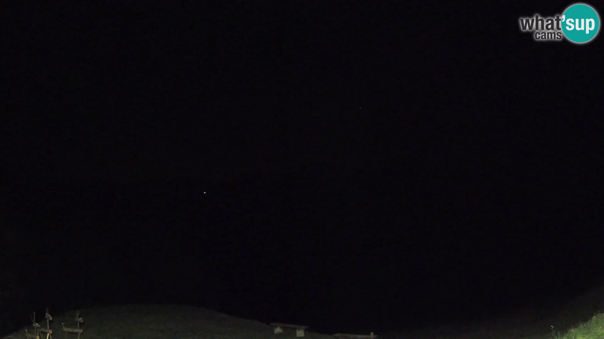 Webcam Brunarica Dražgoše – Vista live sul Ratitovec (1666 m)