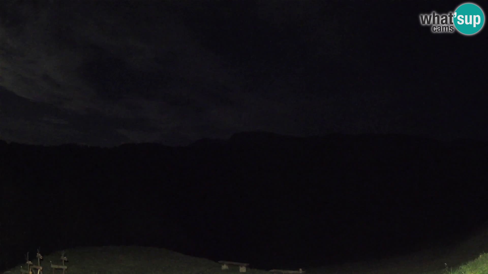 Webcam Brunarica Dražgoše – Liveblick auf Ratitovec (1666 m)