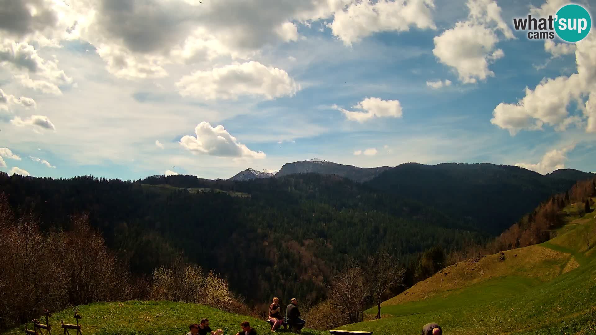 Web kamera Brunarica Dražgoše – Pogled uživo na Ratitovec (1666 m)
