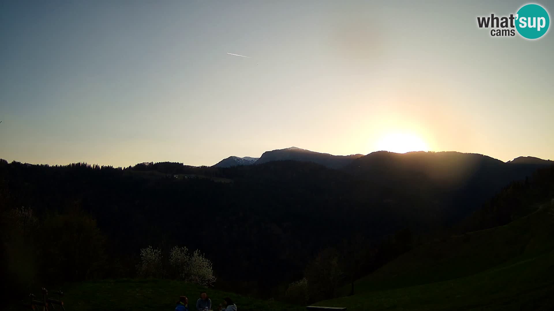 Webcam Brunarica Dražgoše – Liveblick auf Ratitovec (1666 m)