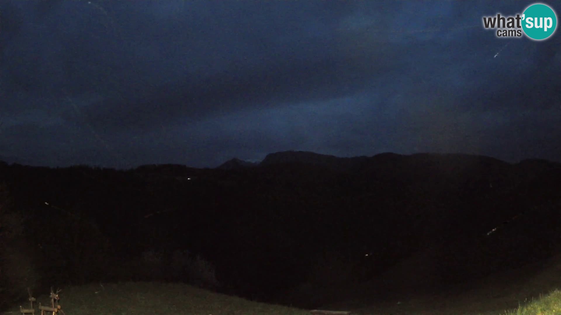 Webcam Brunarica Dražgoše – Liveblick auf Ratitovec (1666 m)