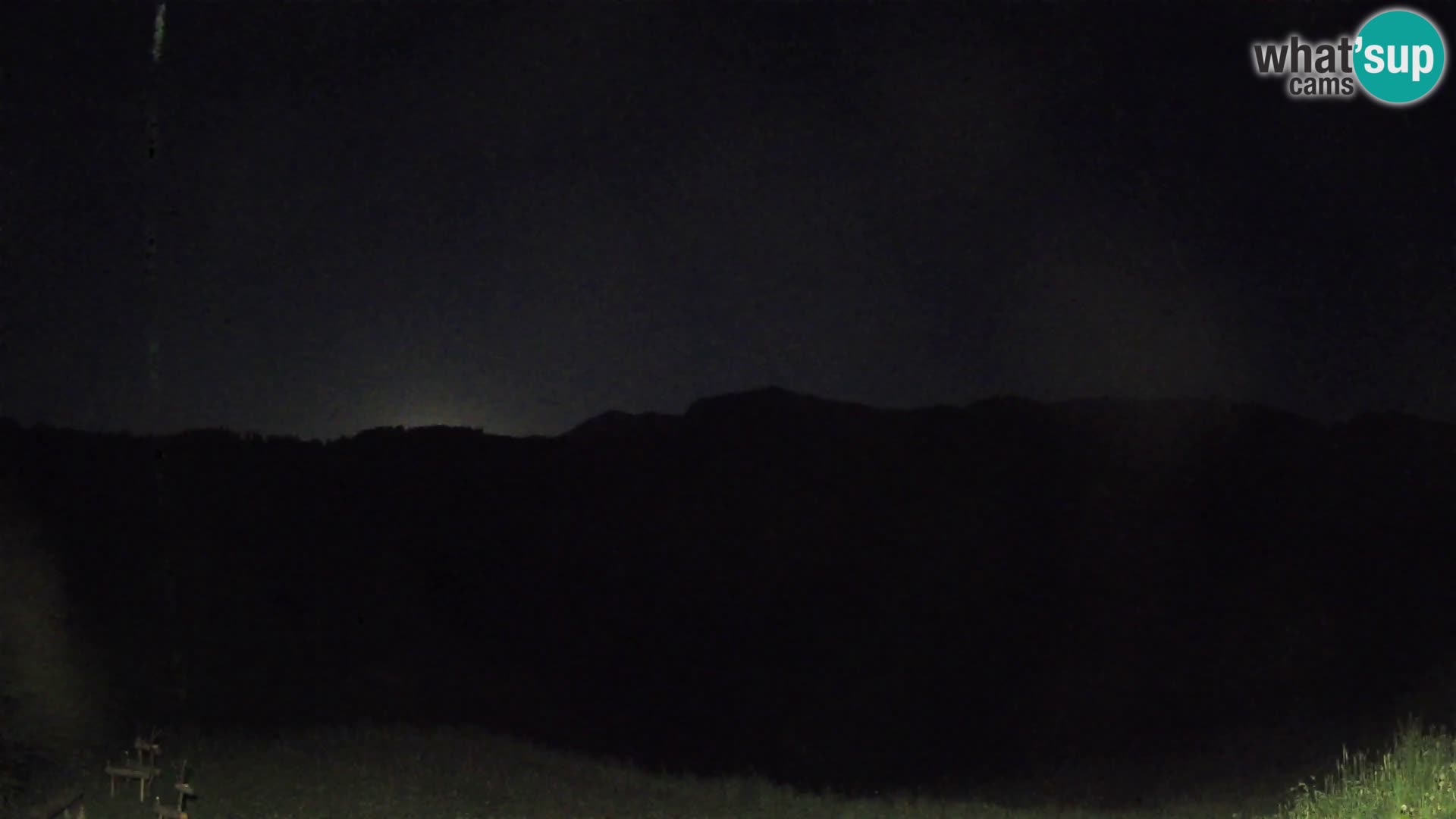 Webcam Brunarica Dražgoše – Liveblick auf Ratitovec (1666 m)