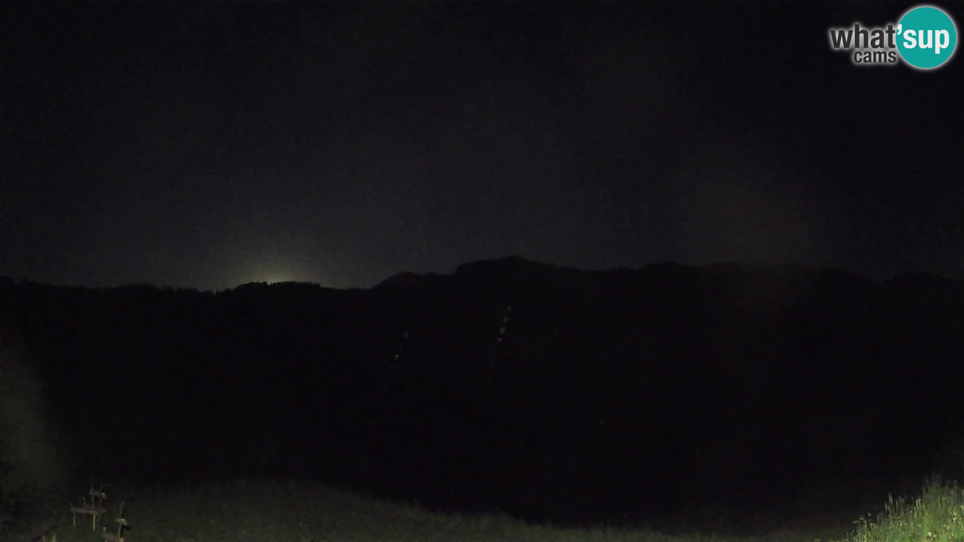 Webcam Brunarica Dražgoše – Live View of Ratitovec (1666 m)