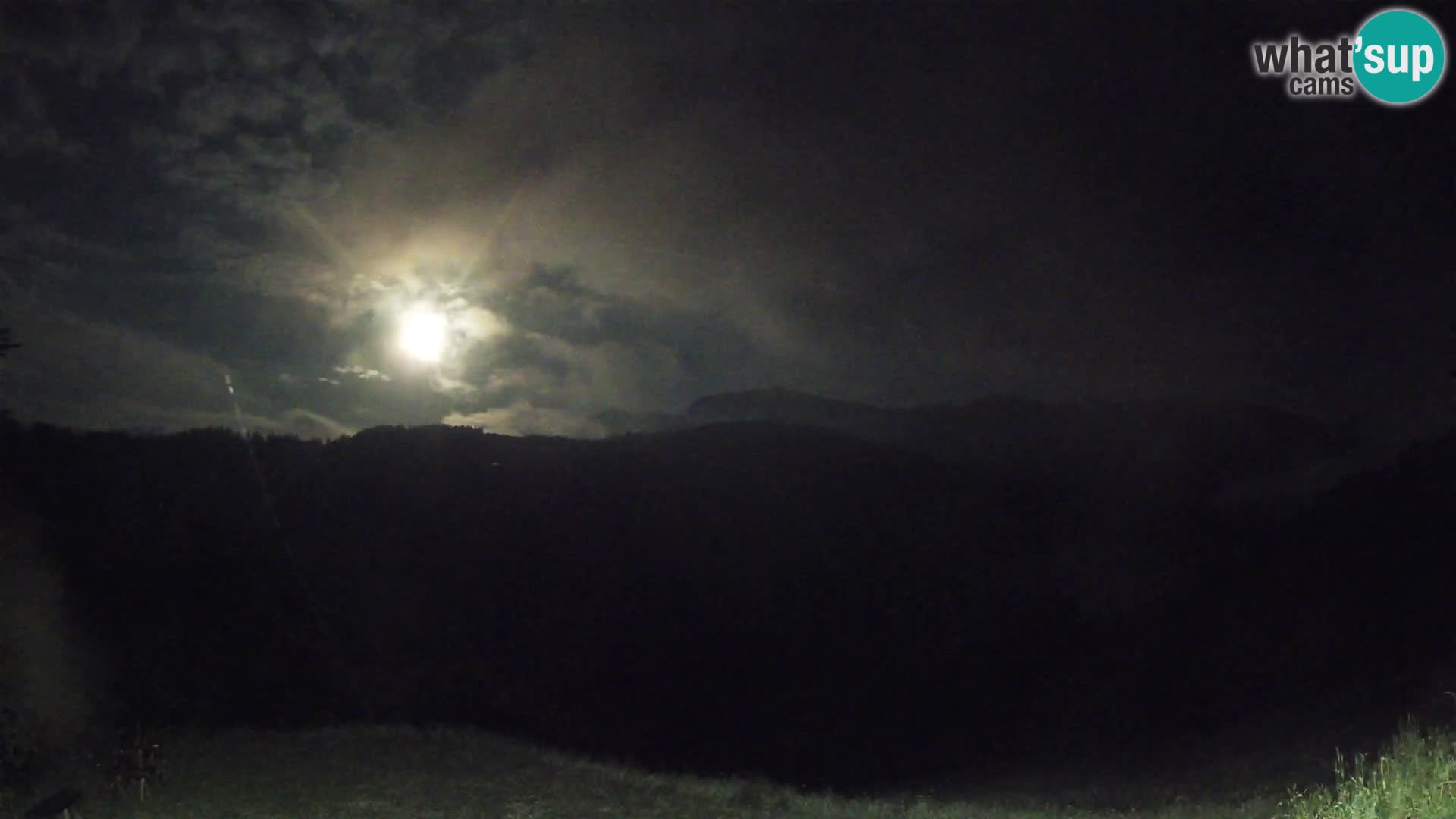 Webcam Brunarica Dražgoše – Live View of Ratitovec (1666 m)