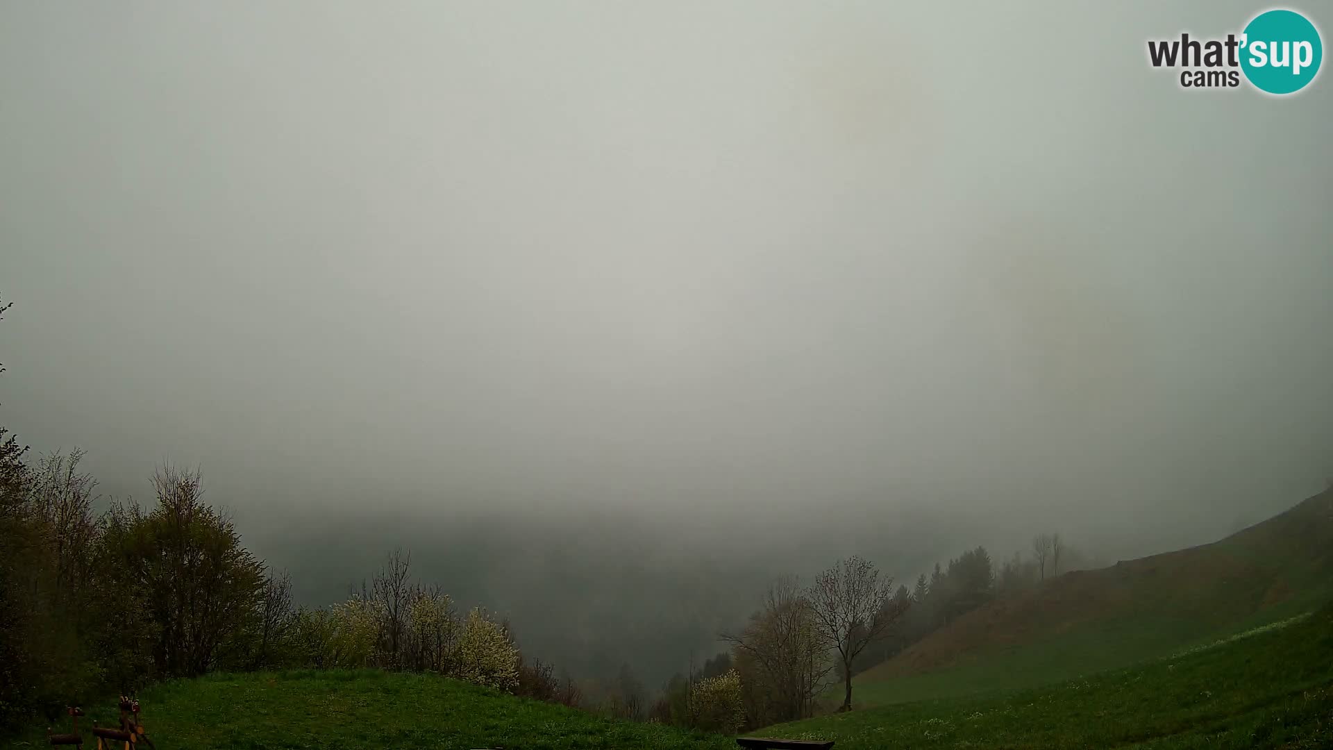 Webcam Brunarica Dražgoše – Live View of Ratitovec (1666 m)