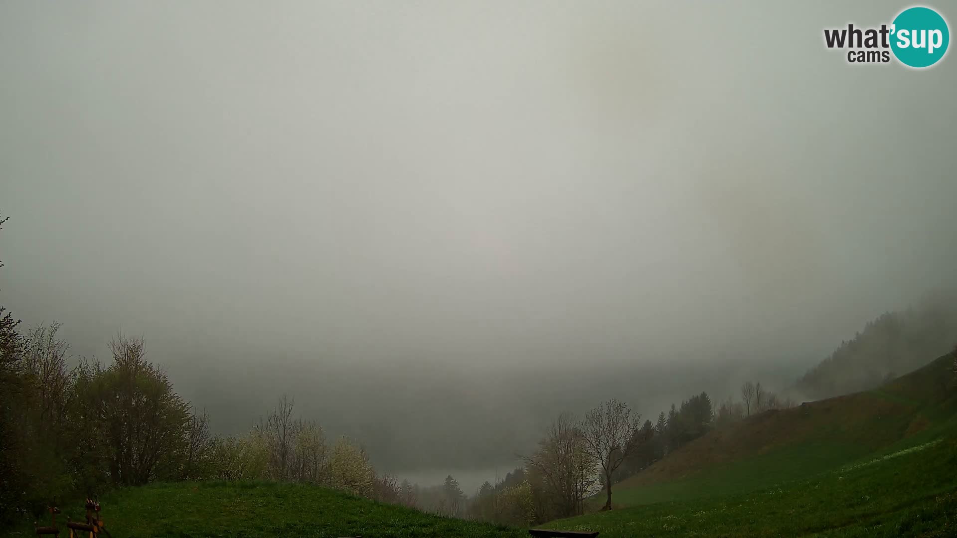 Webcam Brunarica Dražgoše – Live View of Ratitovec (1666 m)