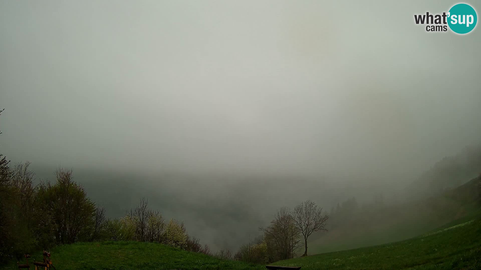 Web kamera Brunarica Dražgoše – Pogled uživo na Ratitovec (1666 m)