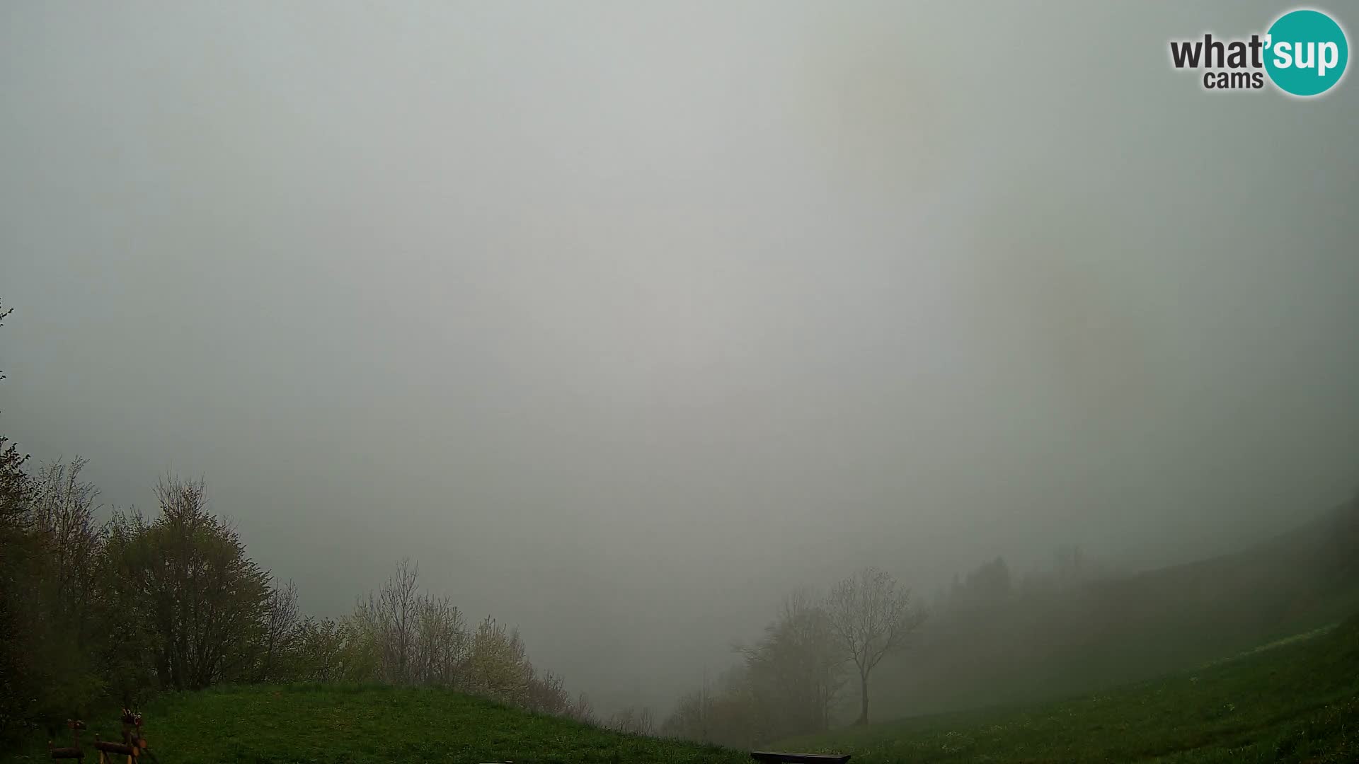 Webcam Brunarica Dražgoše – Liveblick auf Ratitovec (1666 m)