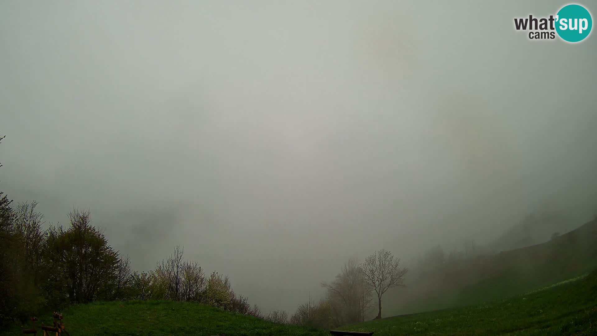 Webcam Brunarica Dražgoše – Liveblick auf Ratitovec (1666 m)