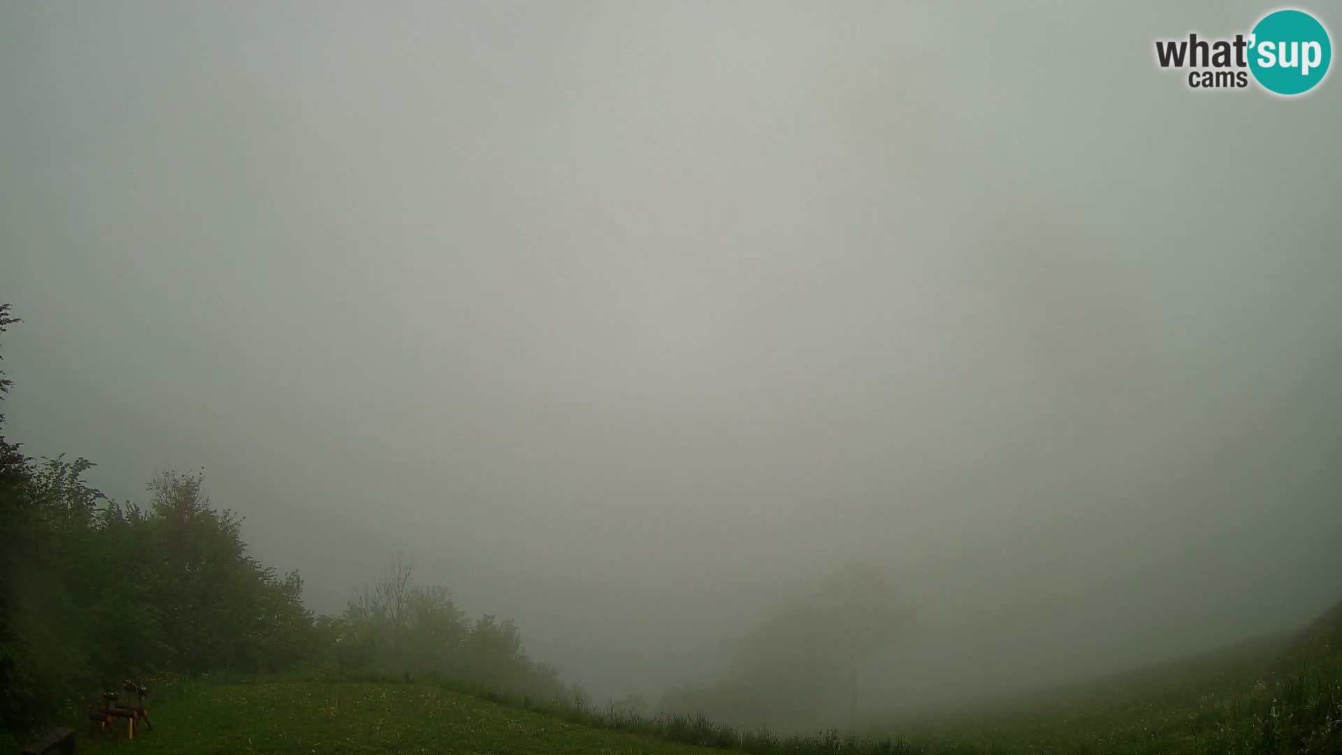 Web kamera Brunarica Dražgoše – Pogled uživo na Ratitovec (1666 m)