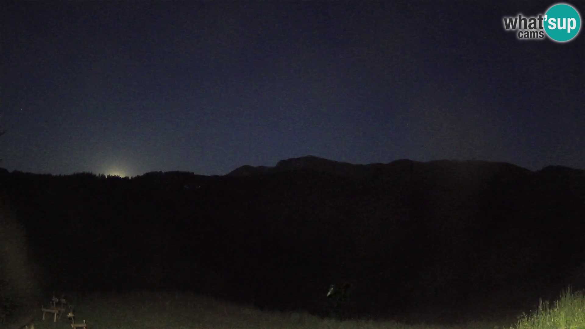 Webcam Brunarica Dražgoše – Liveblick auf Ratitovec (1666 m)