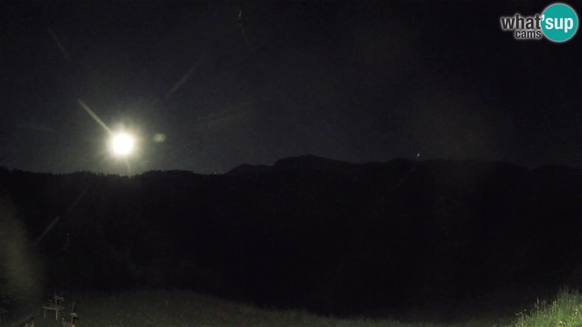Webcam Brunarica Dražgoše – Liveblick auf Ratitovec (1666 m)