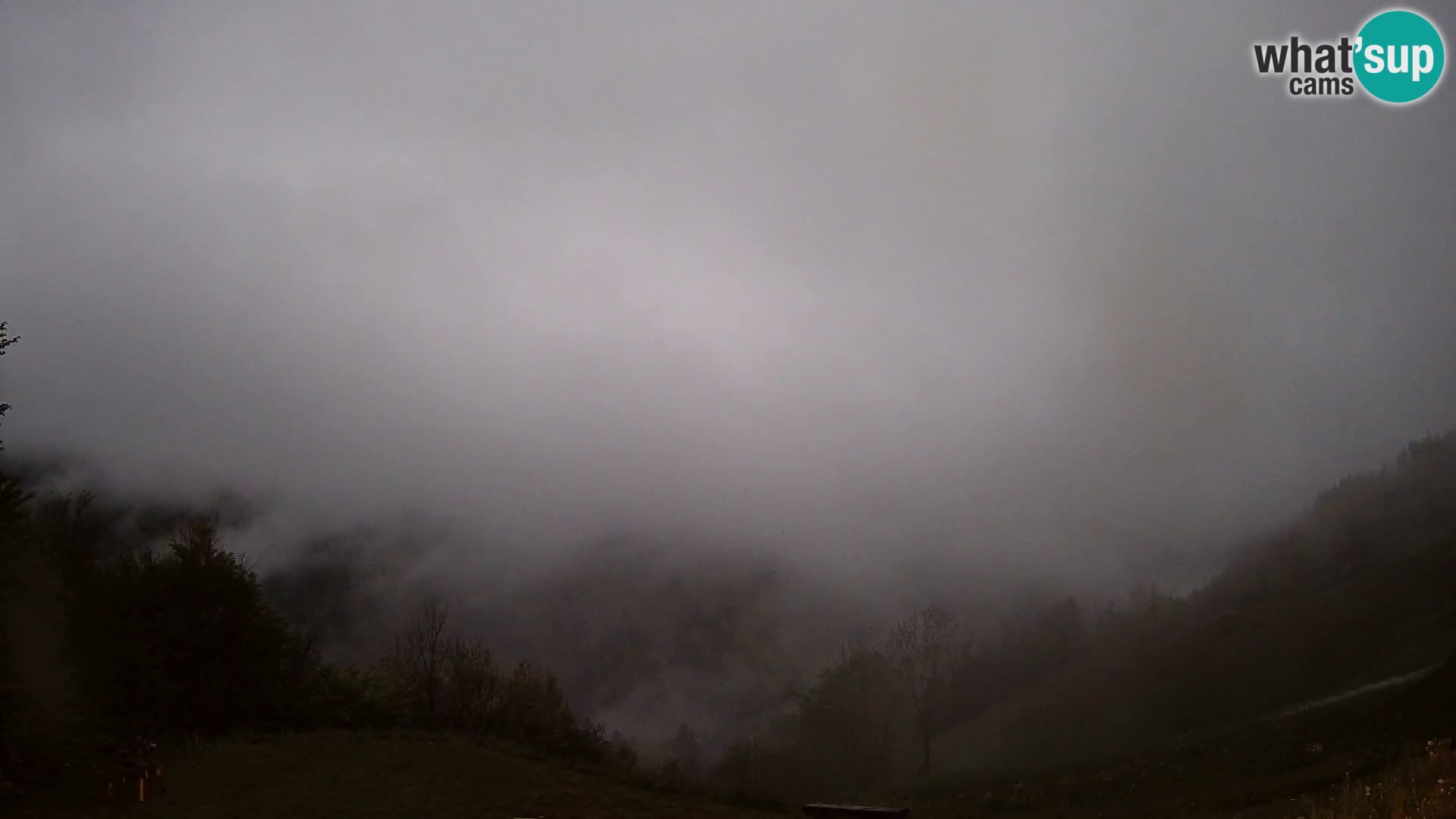 Webcam Brunarica Dražgoše – Live View of Ratitovec (1666 m)