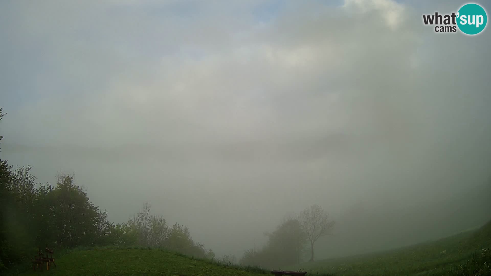 Webcam Brunarica Dražgoše – Liveblick auf Ratitovec (1666 m)