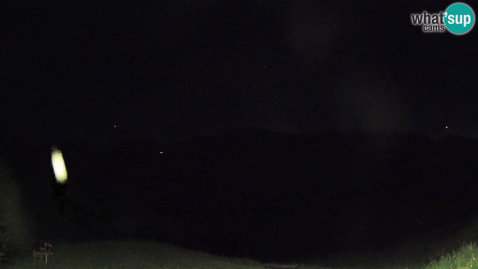 Web kamera Brunarica Dražgoše – Pogled uživo na Ratitovec (1666 m)