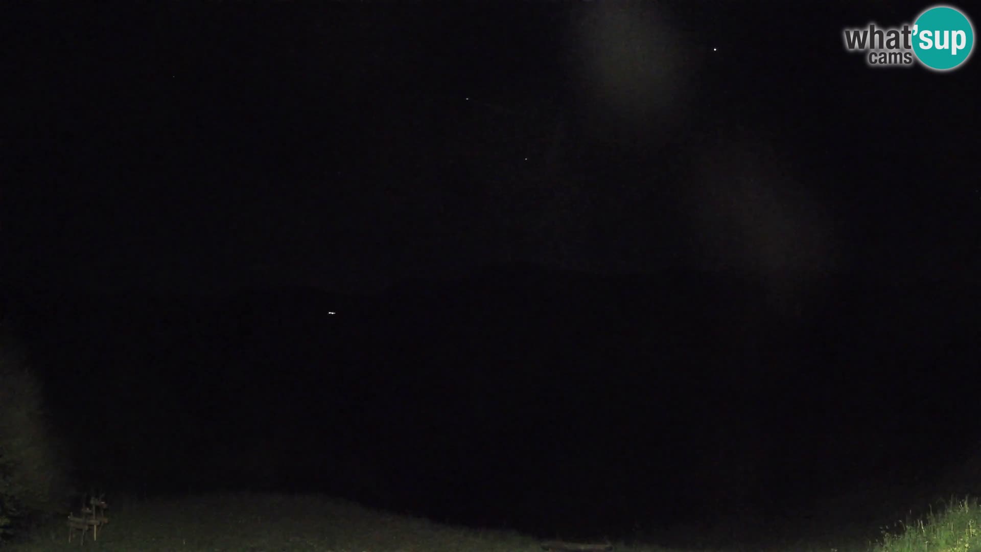 Web kamera Brunarica Dražgoše – Pogled uživo na Ratitovec (1666 m)