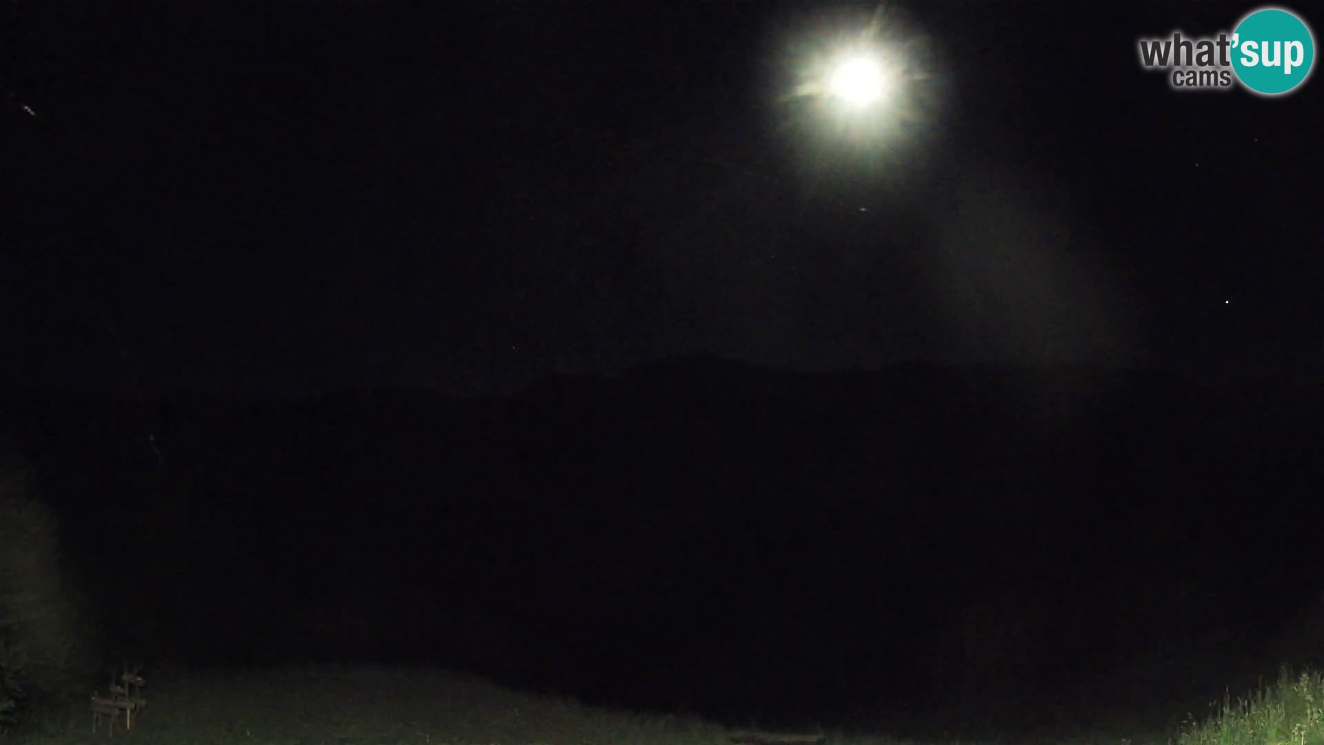 Webcam Brunarica Dražgoše – Live View of Ratitovec (1666 m)