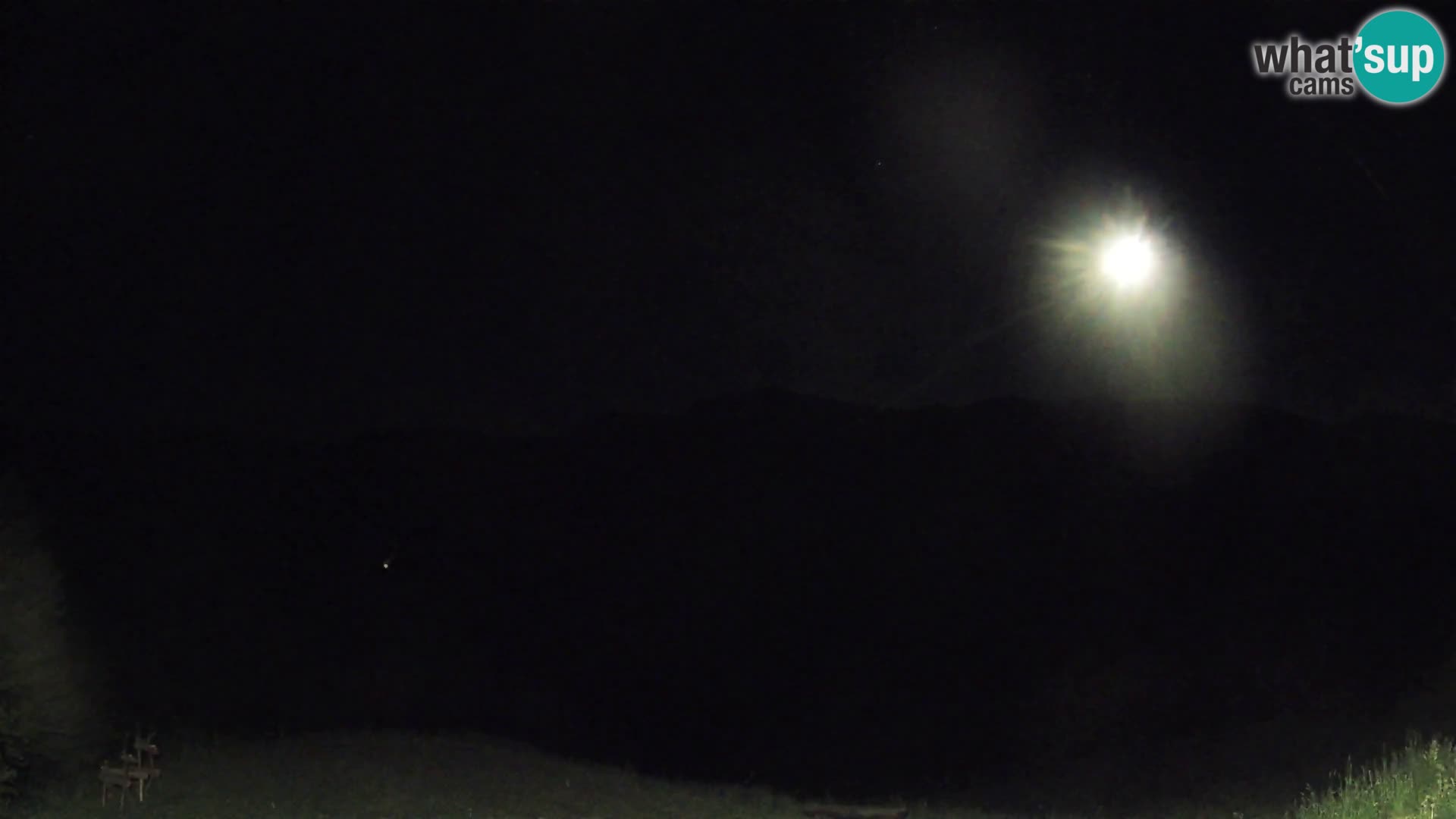 Webcam Brunarica Dražgoše – Live View of Ratitovec (1666 m)