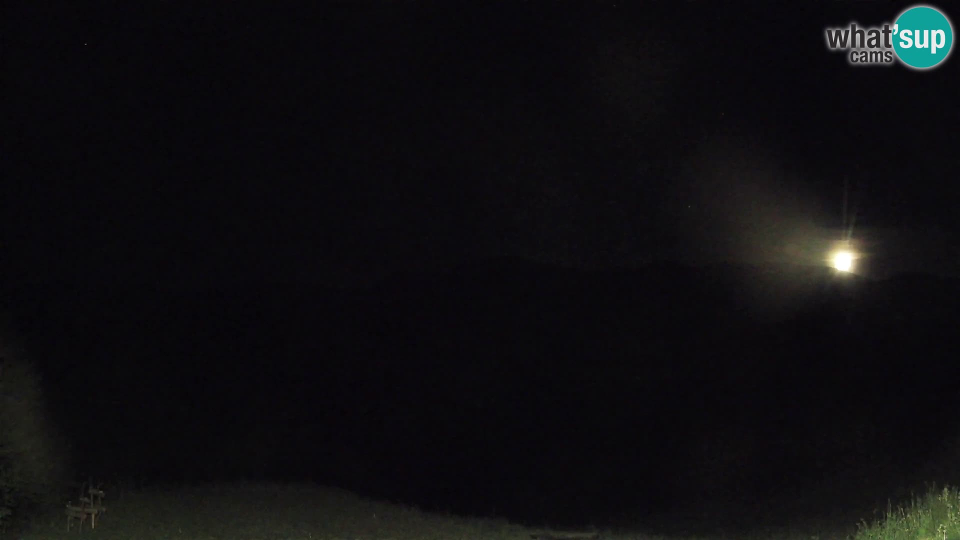 Webcam Brunarica Dražgoše – Vista live sul Ratitovec (1666 m)