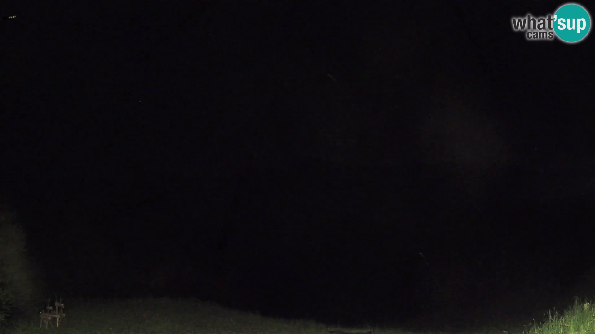 Webcam Brunarica Dražgoše – Vista live sul Ratitovec (1666 m)