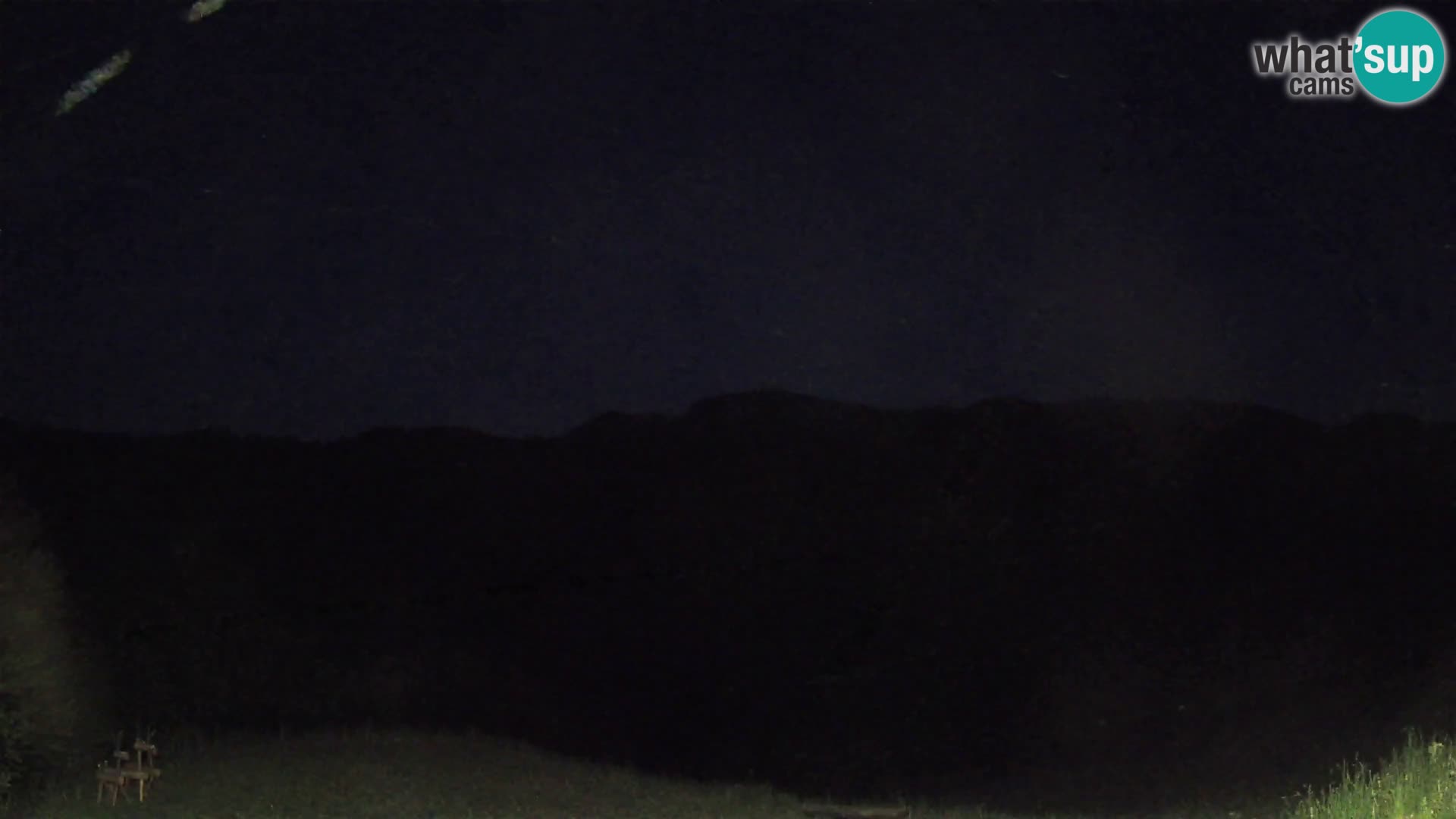 Webcam Brunarica Dražgoše – Live View of Ratitovec (1666 m)