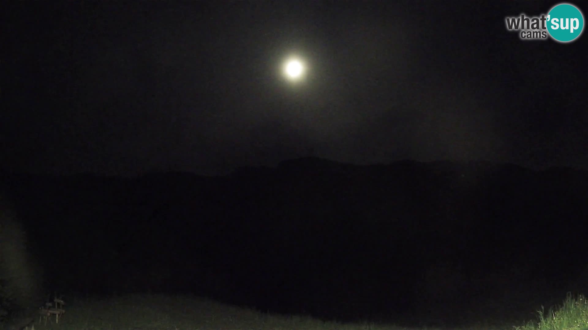 Webcam Brunarica Dražgoše – Live View of Ratitovec (1666 m)