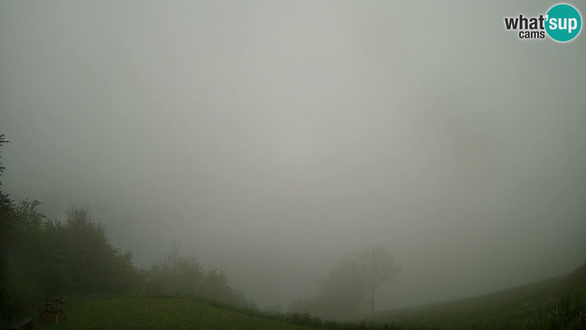 Webcam Brunarica Dražgoše – Live View of Ratitovec (1666 m)