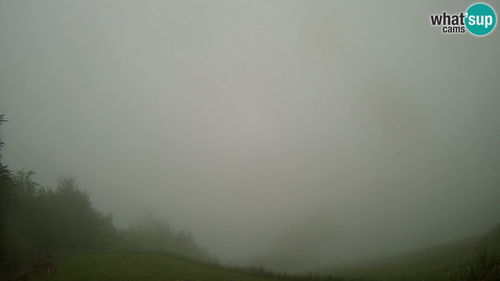 Webcam Brunarica Dražgoše – Live View of Ratitovec (1666 m)