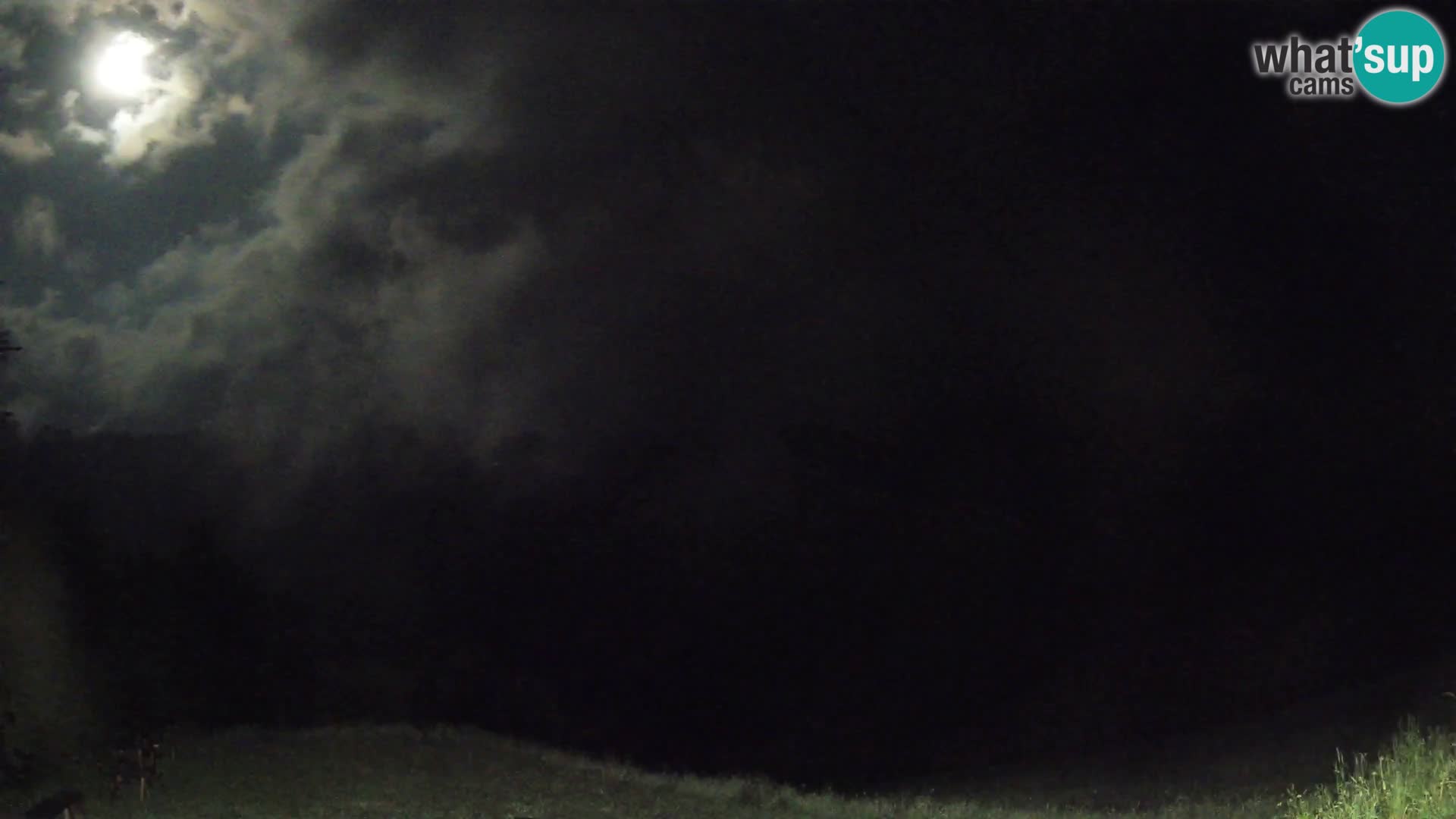 Webcam Brunarica Dražgoše – Vista live sul Ratitovec (1666 m)