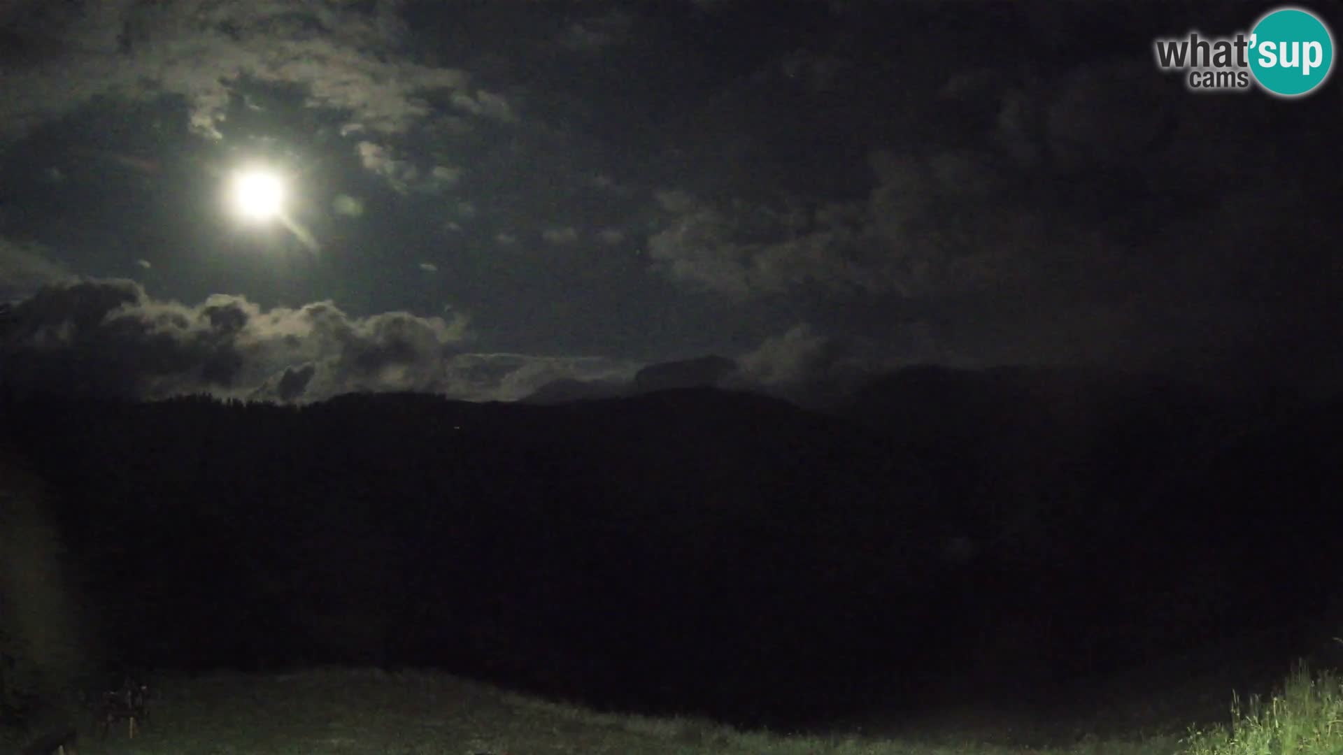 Webcam Brunarica Dražgoše – Liveblick auf Ratitovec (1666 m)