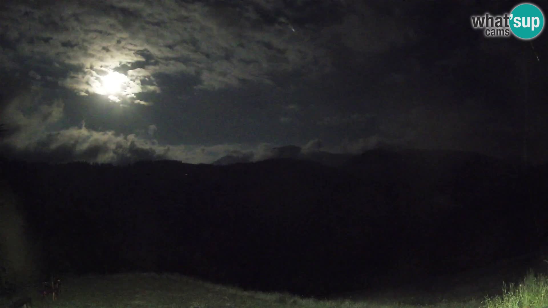 Webcam Brunarica Dražgoše – Liveblick auf Ratitovec (1666 m)