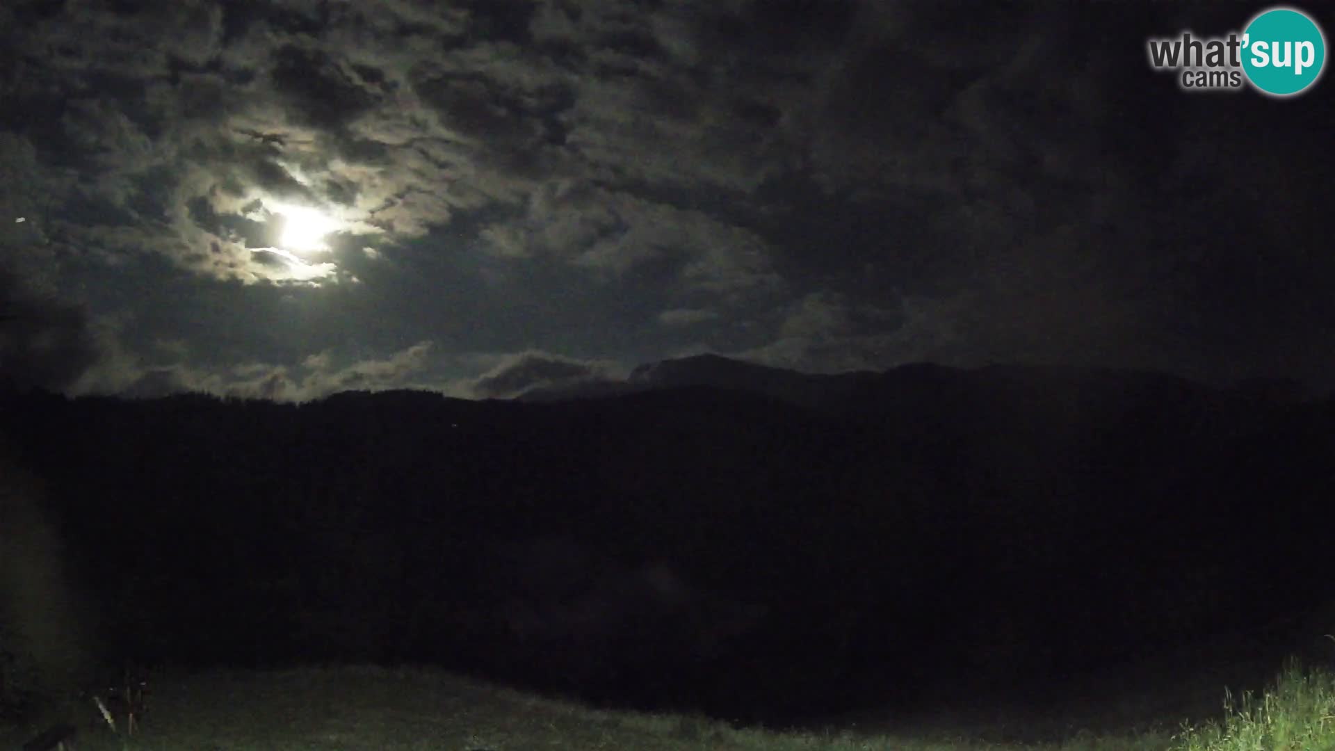 Webcam Brunarica Dražgoše – Live View of Ratitovec (1666 m)