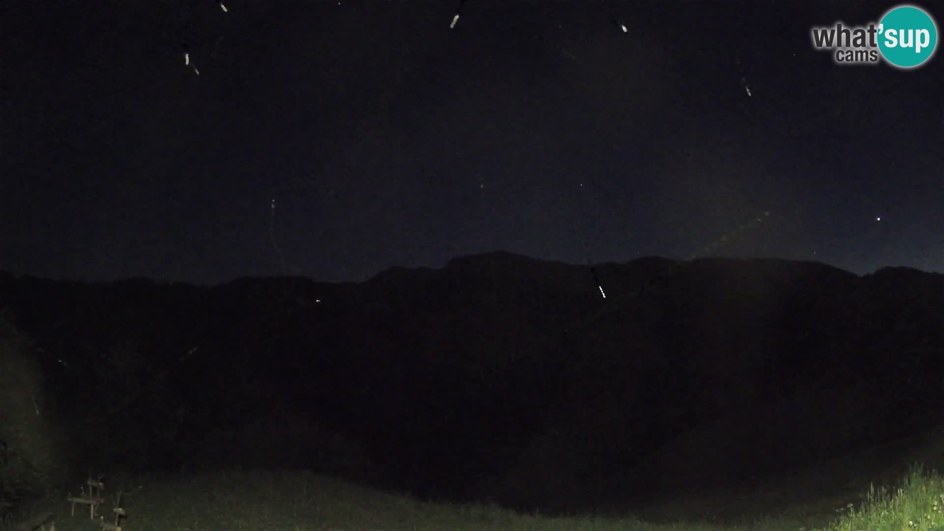 Webcam Brunarica Dražgoše – Liveblick auf Ratitovec (1666 m)