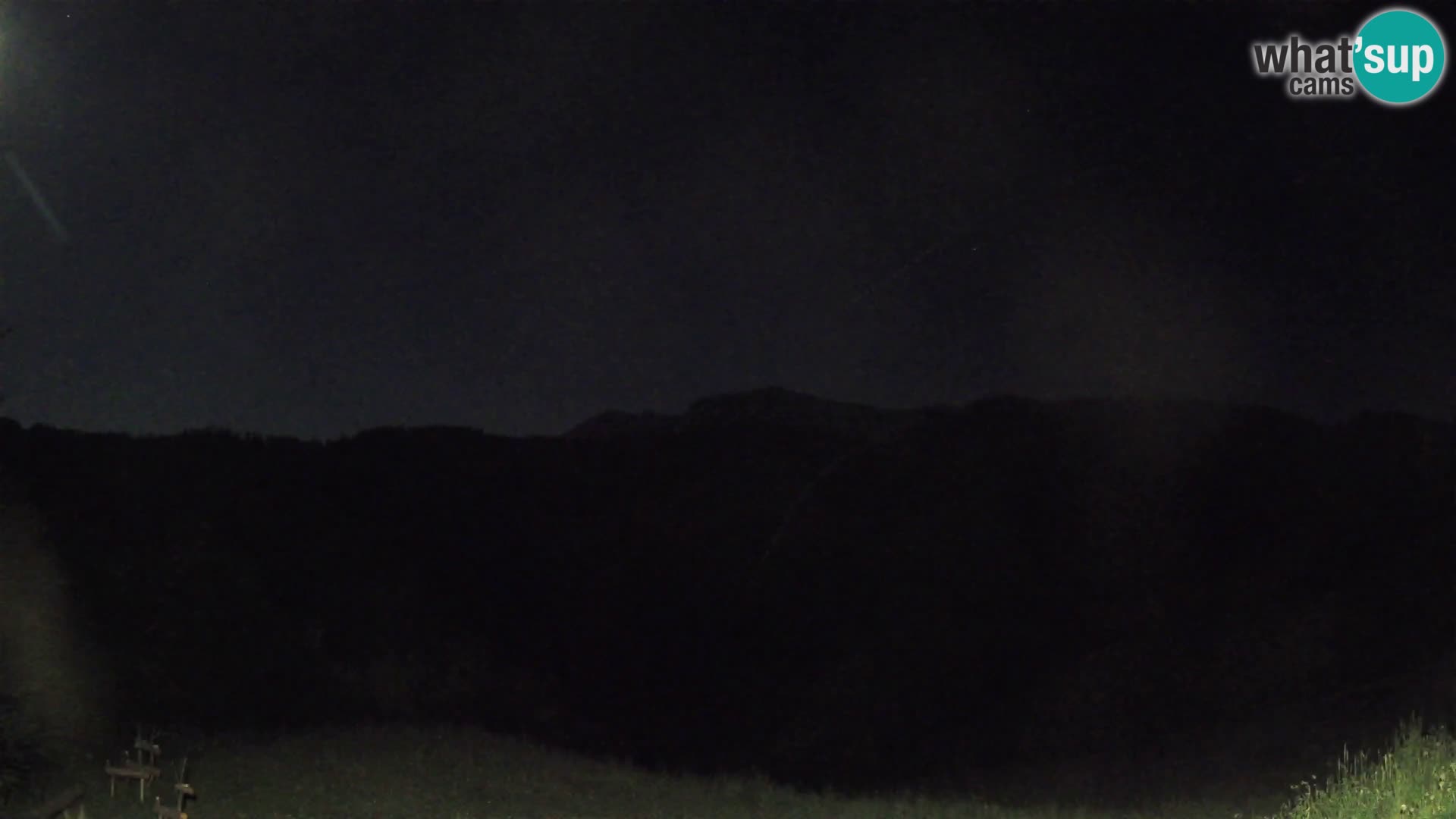 Webcam Brunarica Dražgoše – Live View of Ratitovec (1666 m)