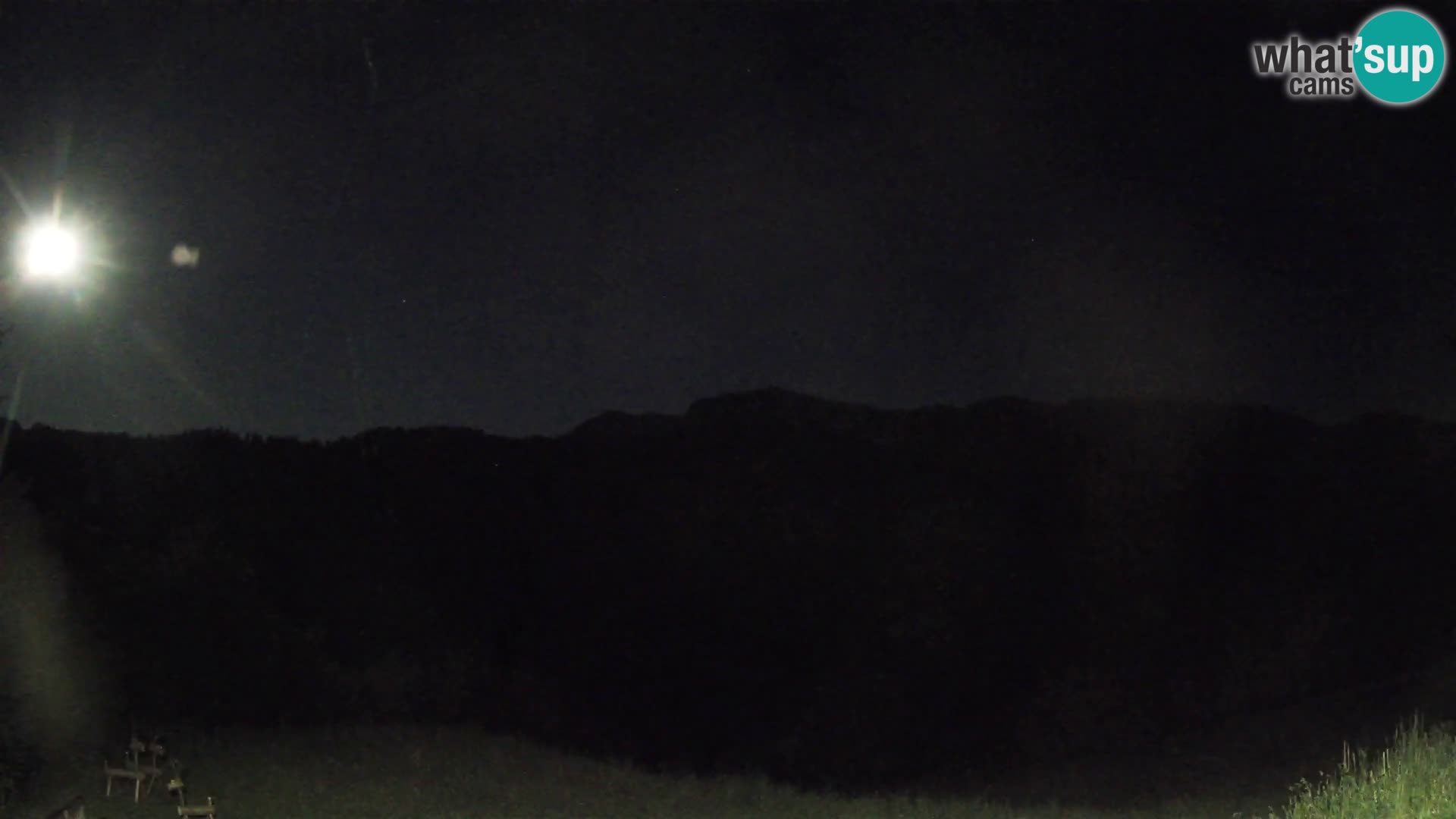Webcam Brunarica Dražgoše – Live View of Ratitovec (1666 m)