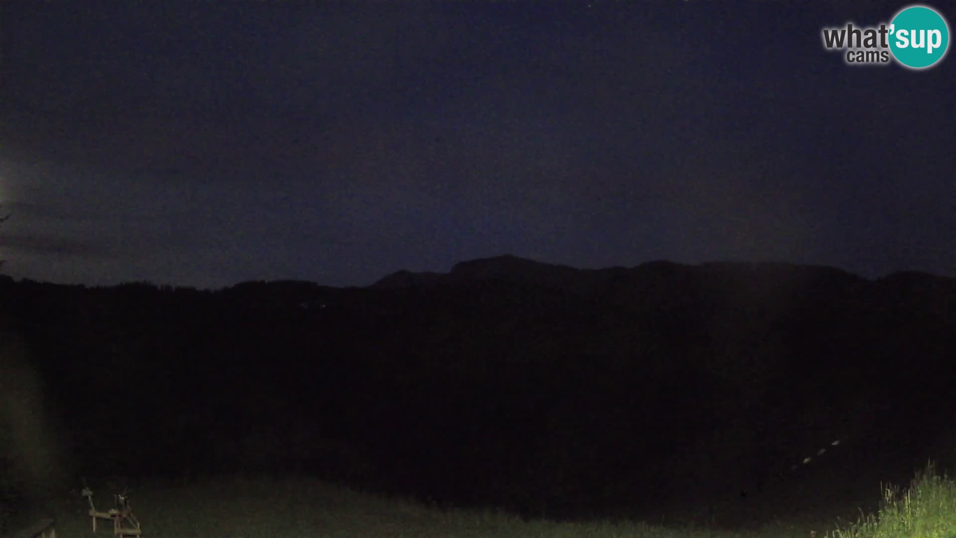 Webcam Brunarica Dražgoše – Live View of Ratitovec (1666 m)