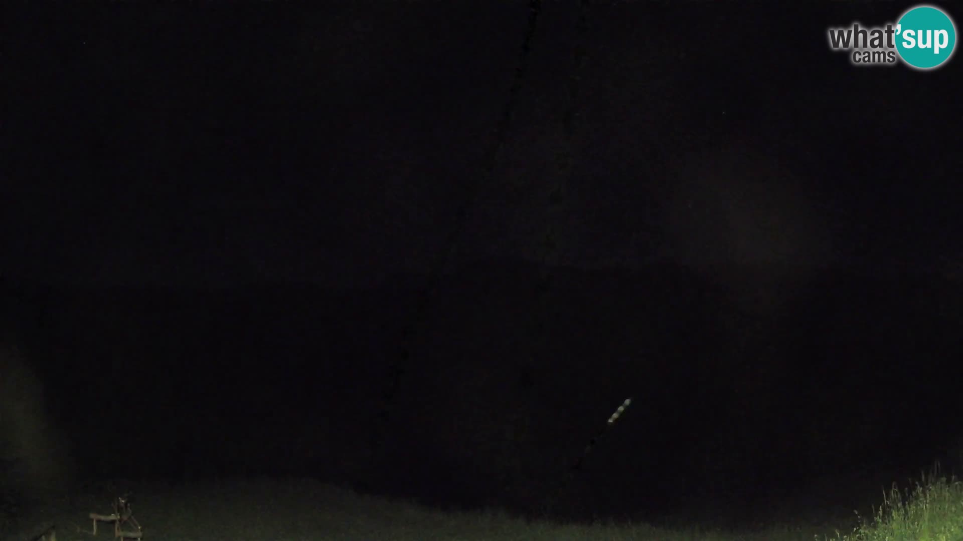 Webcam Brunarica Dražgoše – Vista live sul Ratitovec (1666 m)